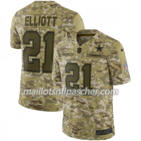 Maillot Dallas Cowboys ELLIOTT 21 Nike Salute To Service - Homme